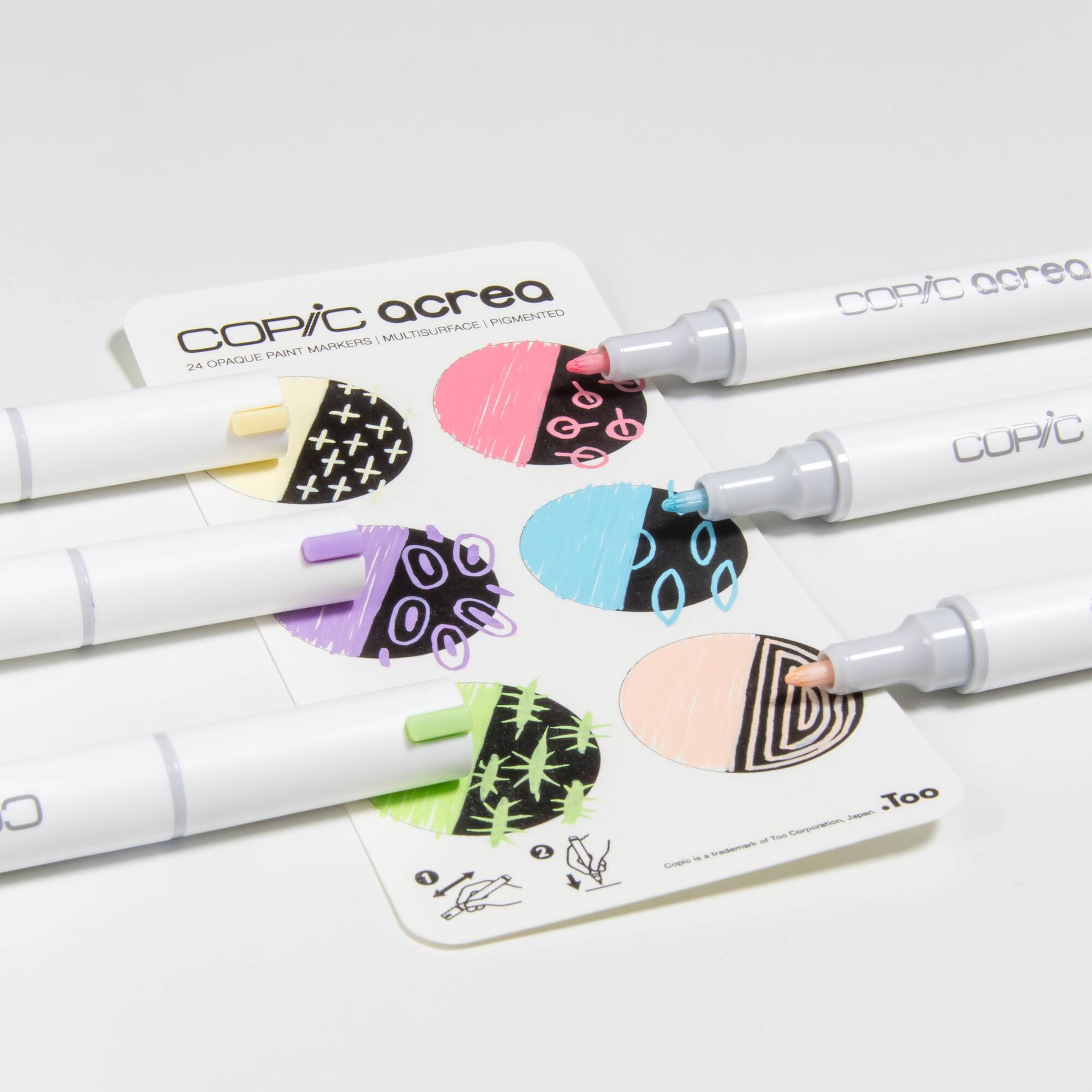 Copic® acrea Light Marker Set